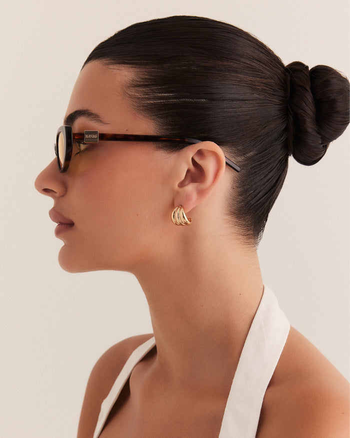 THE OLIVIA - HAVANA TORT-YELLOW-SUNGLASSES-BANBE-Billini