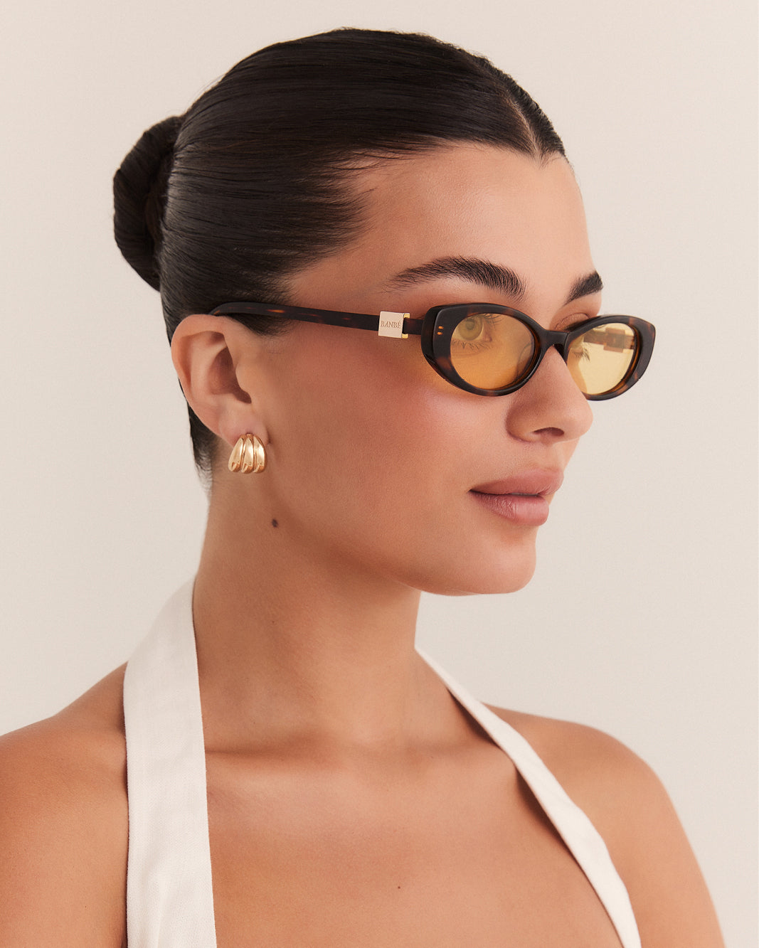 THE OLIVIA - HAVANA TORT-YELLOW-SUNGLASSES-BANBE-Billini
