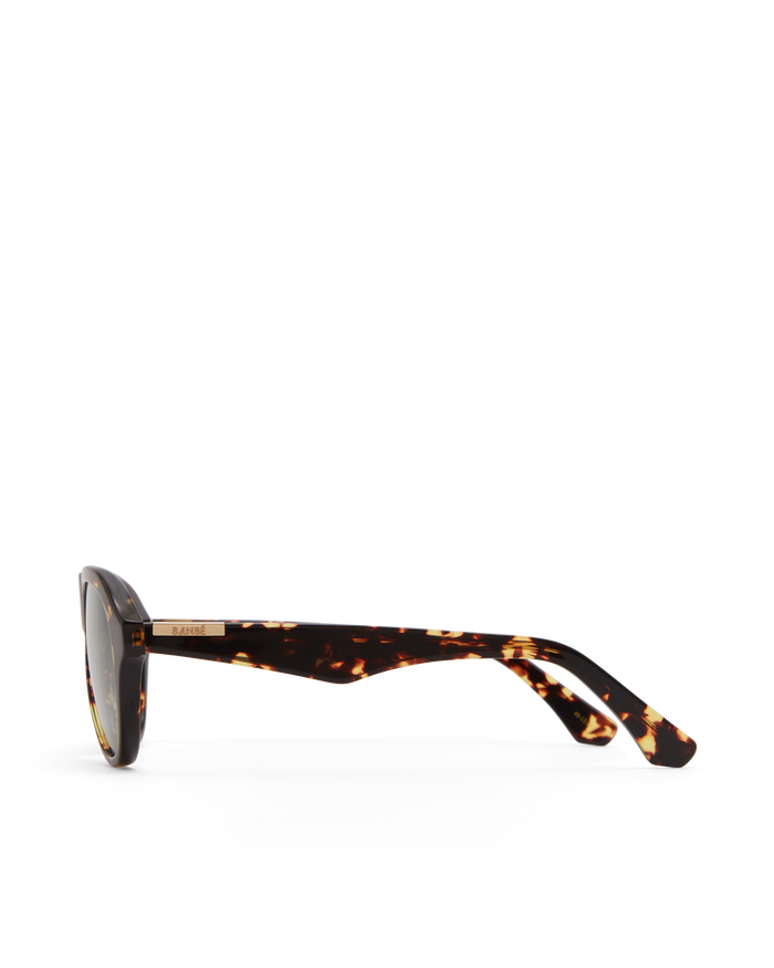 THE RILEY - AMBER TORT-LIGHT GREEN-SUNGLASSES-BANBE-Billini