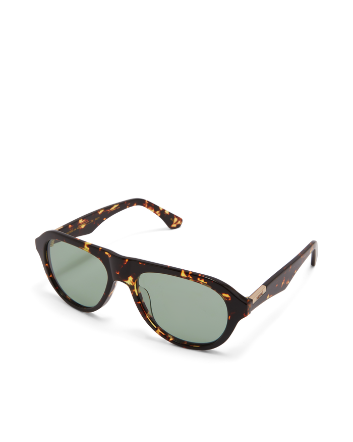 THE RILEY - AMBER TORT-LIGHT GREEN-SUNGLASSES-BANBE-Billini
