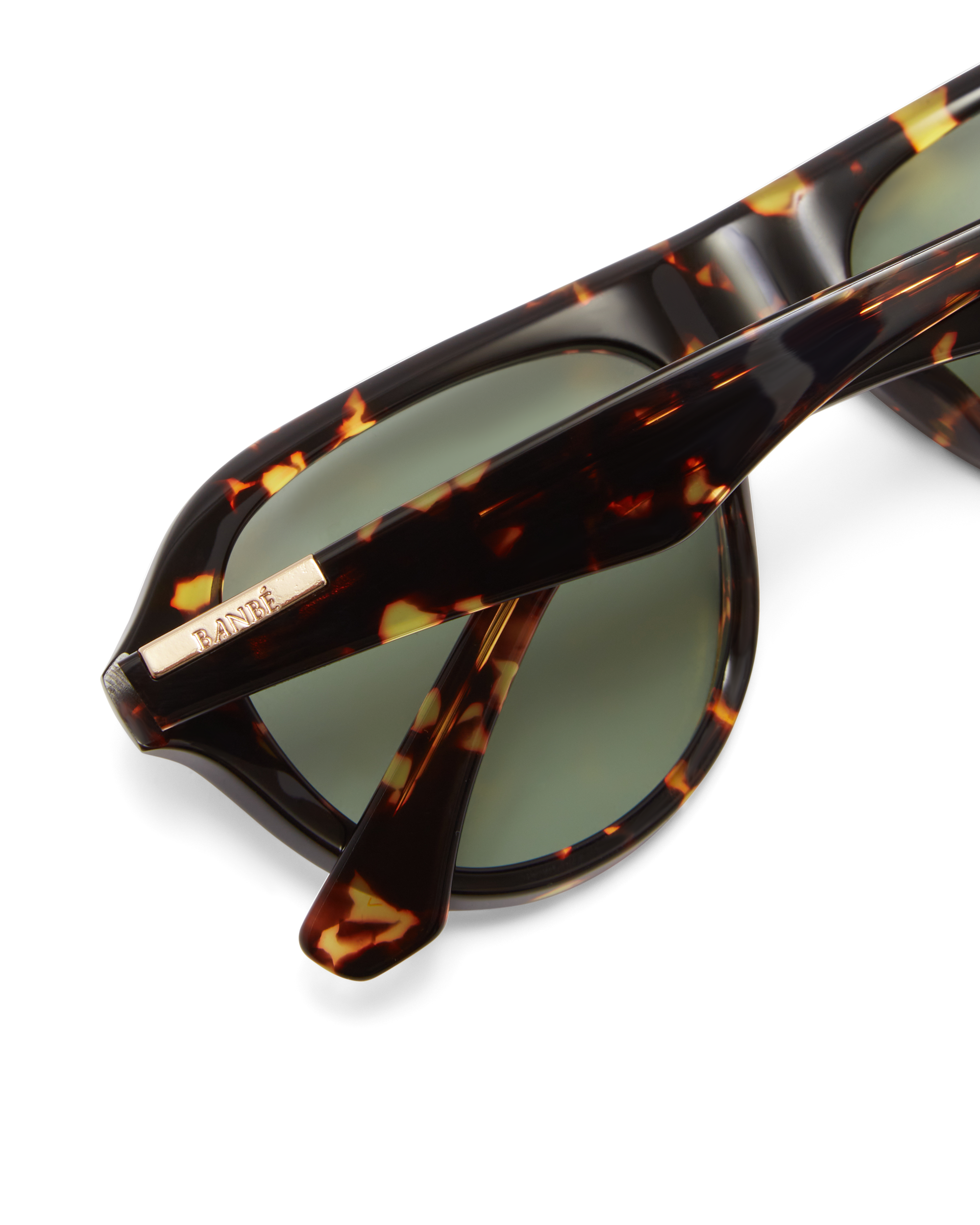 THE RILEY - AMBER TORT-LIGHT GREEN-SUNGLASSES-BANBE-Billini