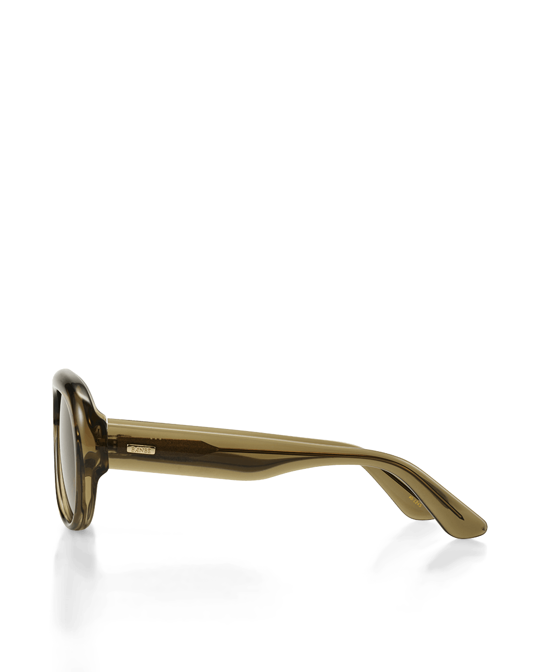 THE ROBINSON - TRANSLUCENT GREEN-BROWN-SUNGLASSES-BANBE-Billini