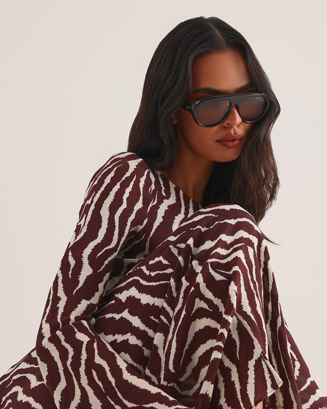 THE ROBINSON - DARK CACAO-TOFFEE-SUNGLASSES-BANBE-Billini
