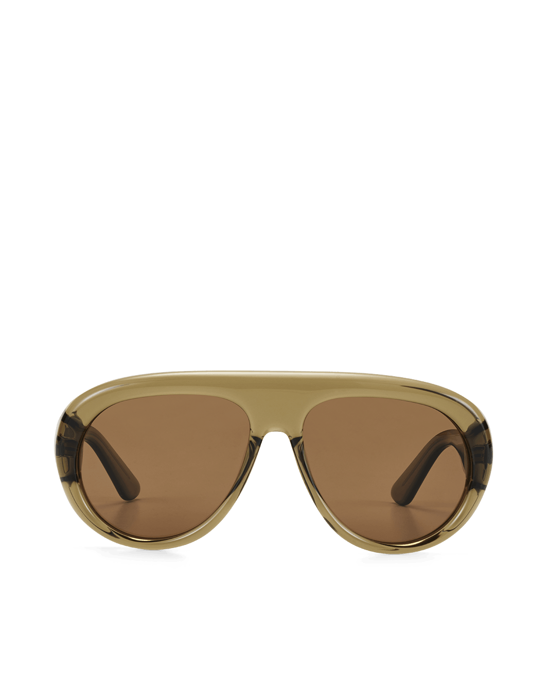 THE ROBINSON - TRANSLUCENT GREEN-BROWN-SUNGLASSES-BANBE-Billini