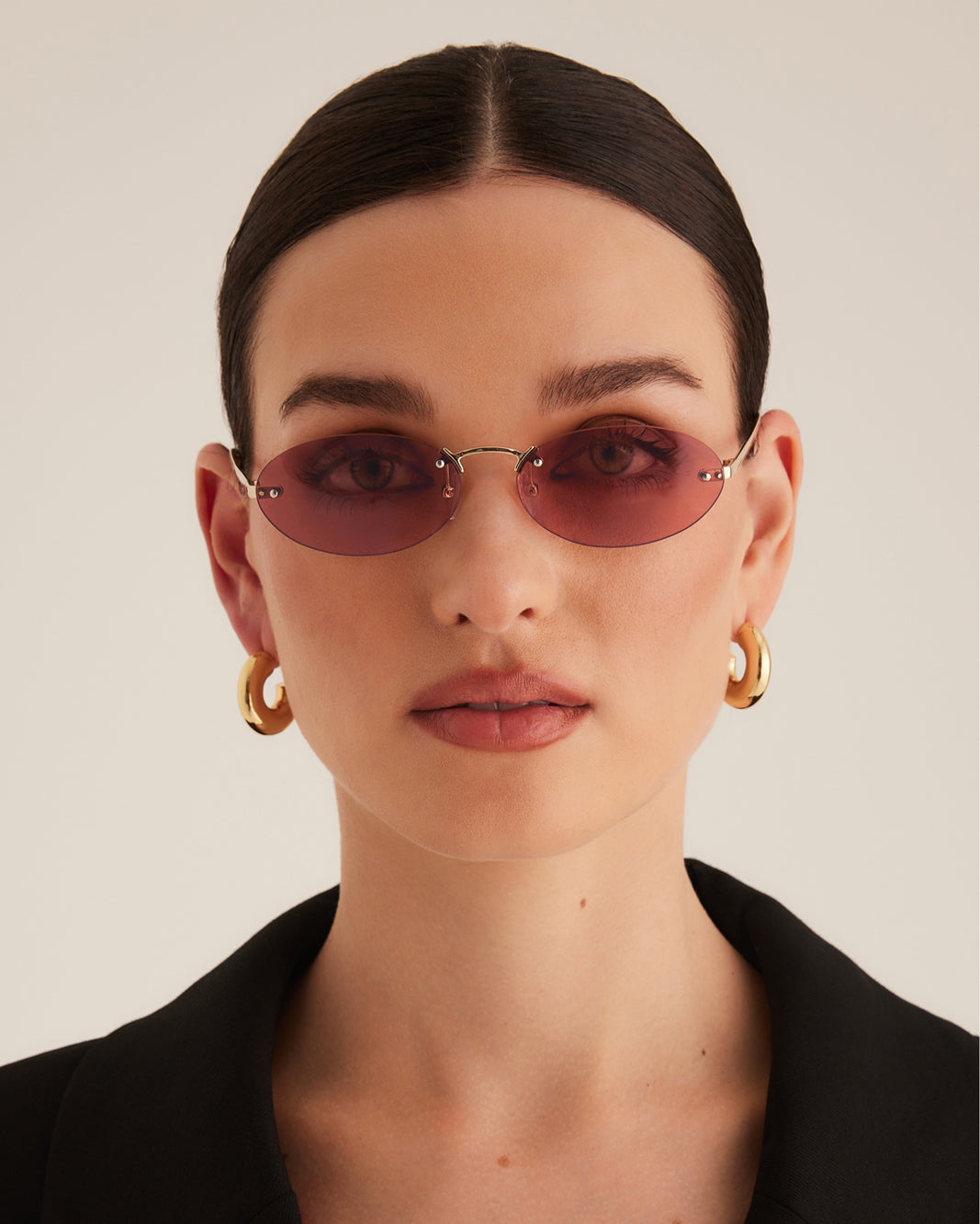 THE SABRINA - GOLD-ROSE-SUNGLASSES-BANBE-Billini