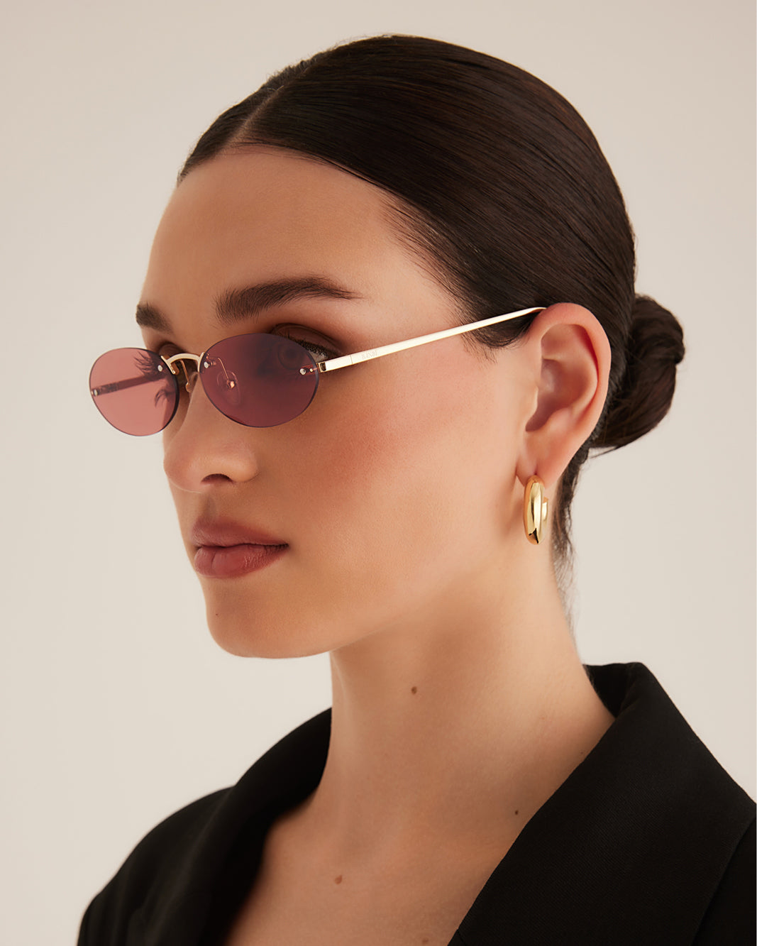 THE SABRINA - GOLD-ROSE-SUNGLASSES-BANBE-Billini