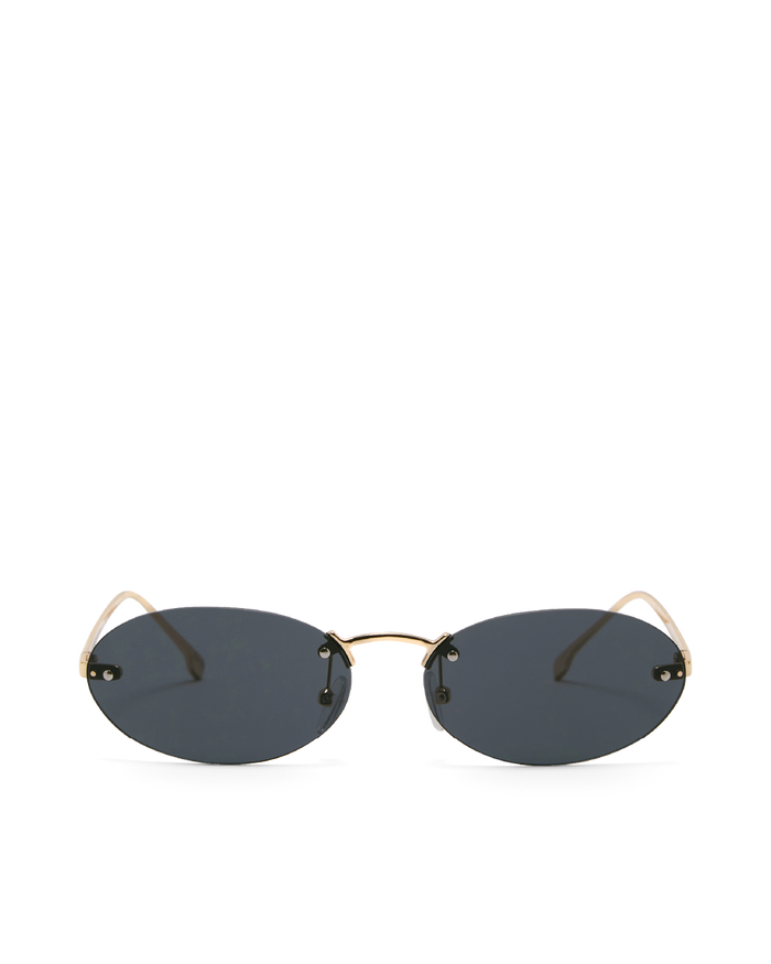 THE SABRINA - GOLD-SMOKE-SUNGLASSES-BANBE-Billini