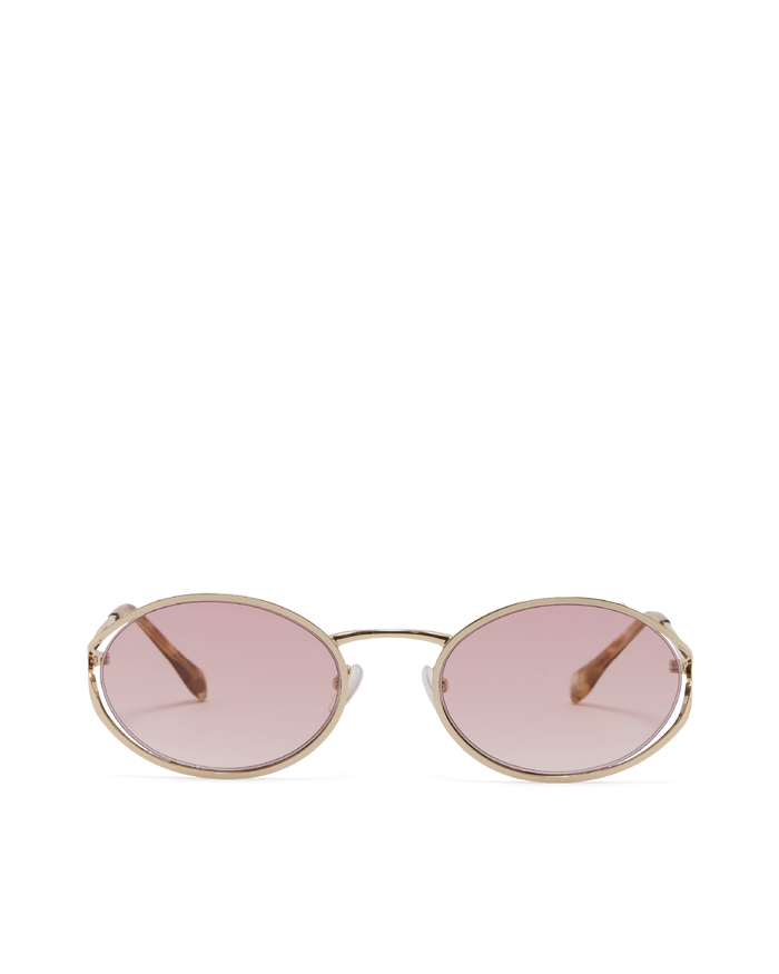THE SAMPAIO - GOLD-PINK FADE-SUNGLASSES-BANBE-Billini
