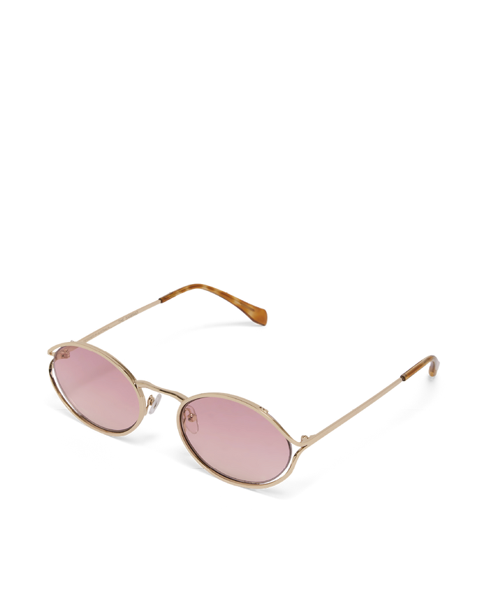 THE SAMPAIO - GOLD-PINK FADE-SUNGLASSES-BANBE-Billini