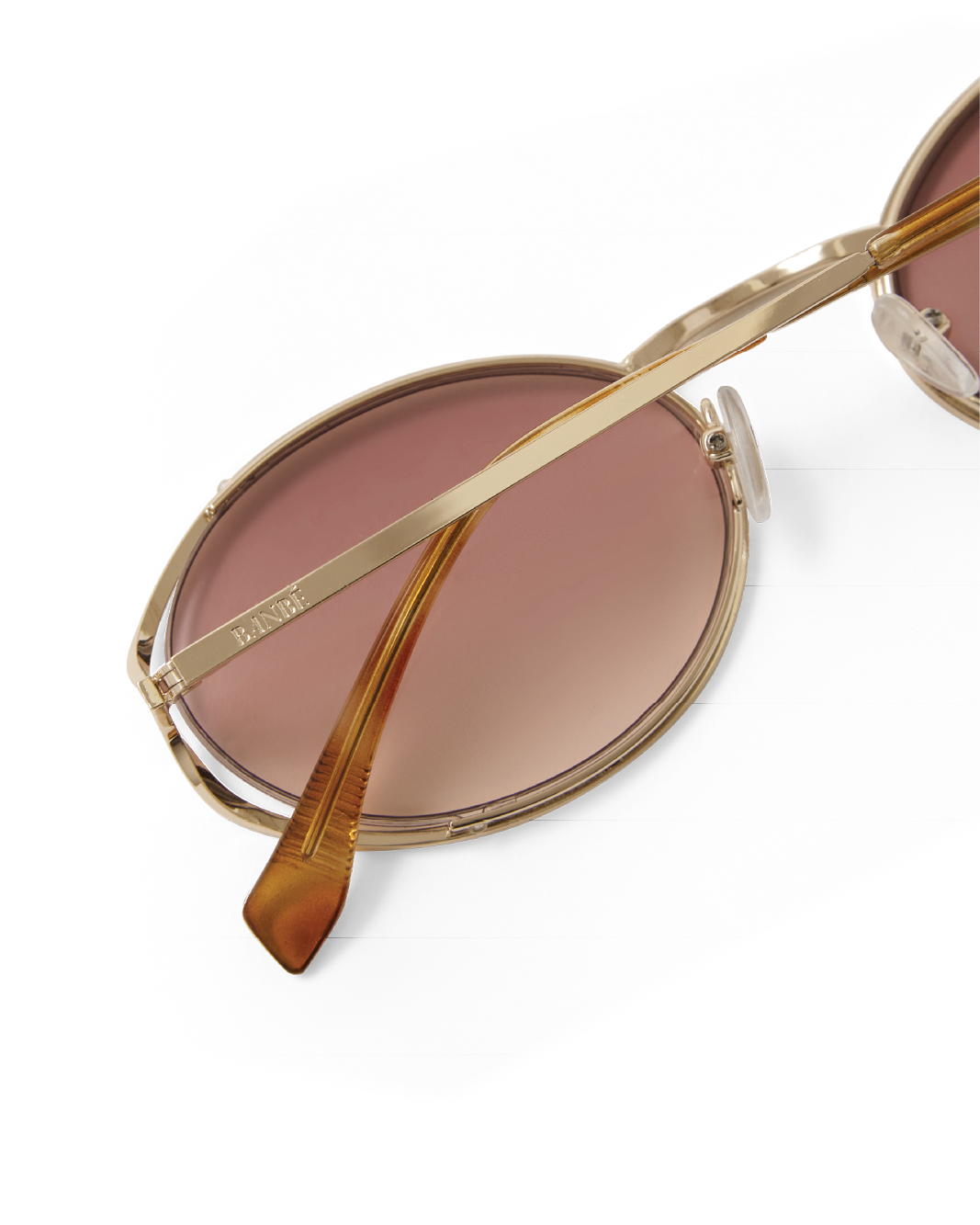 THE SAMPAIO - GOLD-PINK FADE-SUNGLASSES-BANBE-Billini