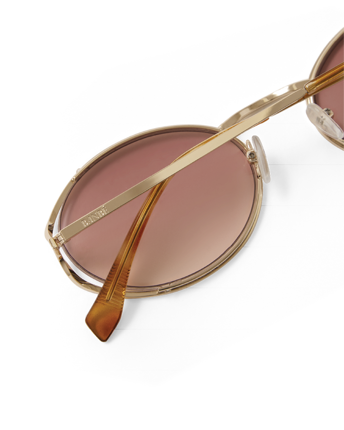 THE SAMPAIO - GOLD-PINK FADE-SUNGLASSES-BANBE-Billini