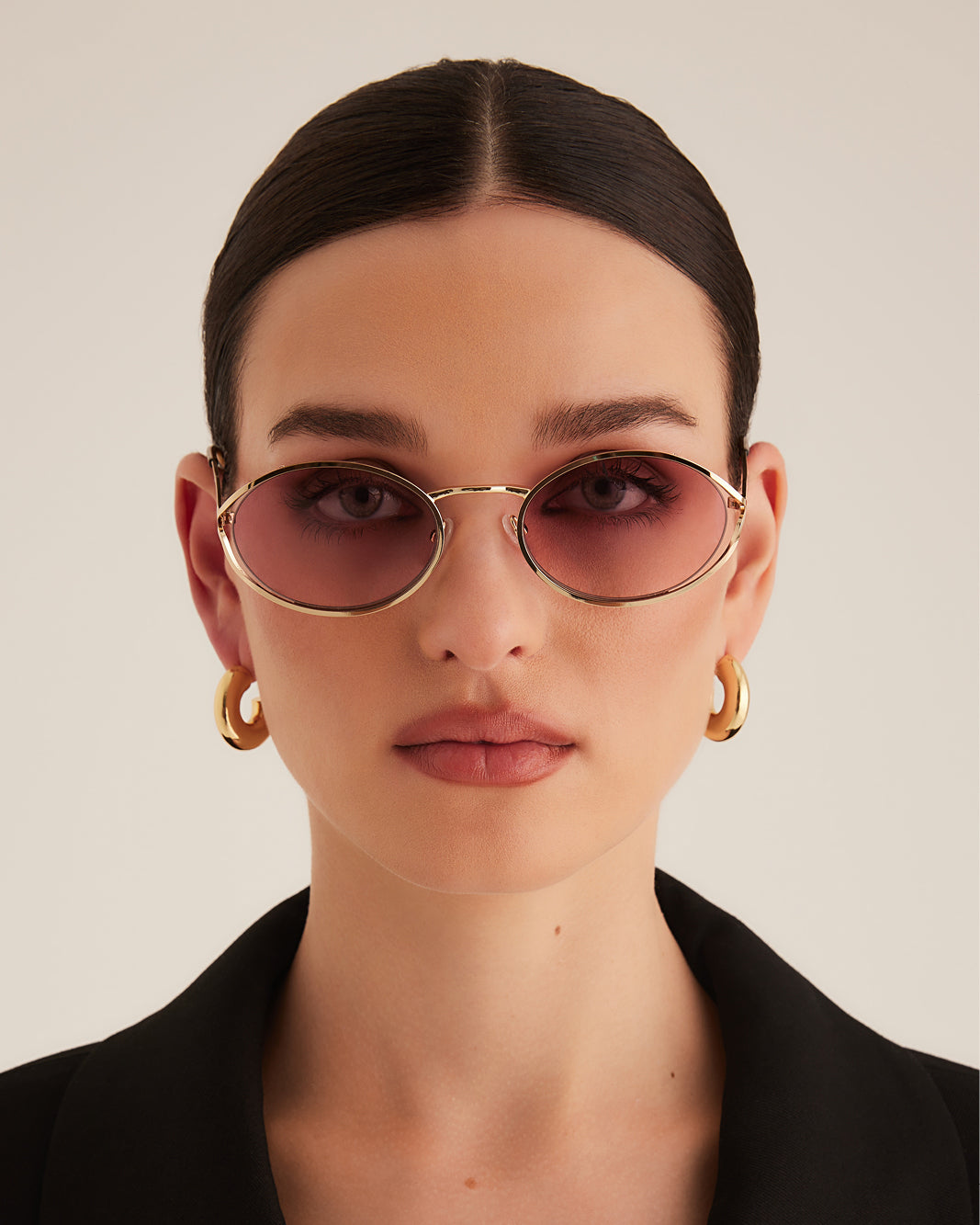 THE SAMPAIO - GOLD-PINK FADE-SUNGLASSES-BANBE-Billini