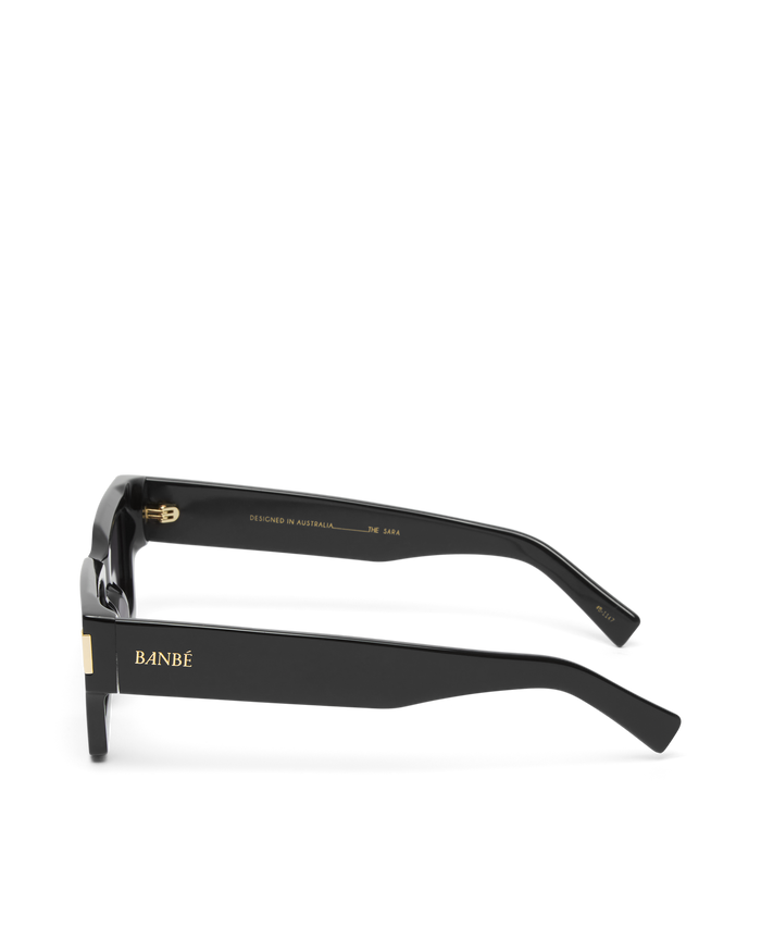 THE SARA - BLACK-JET-SUNGLASSES-BANBE-O/S-Billini