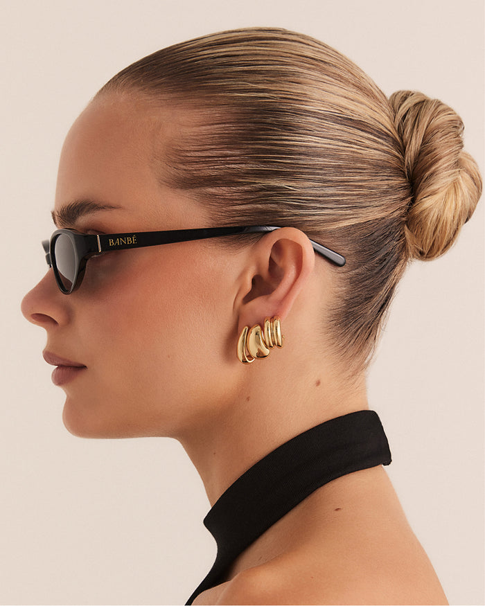 THE SELENA - BLACK-BLACK-SUNGLASSES-BANBE-Billini