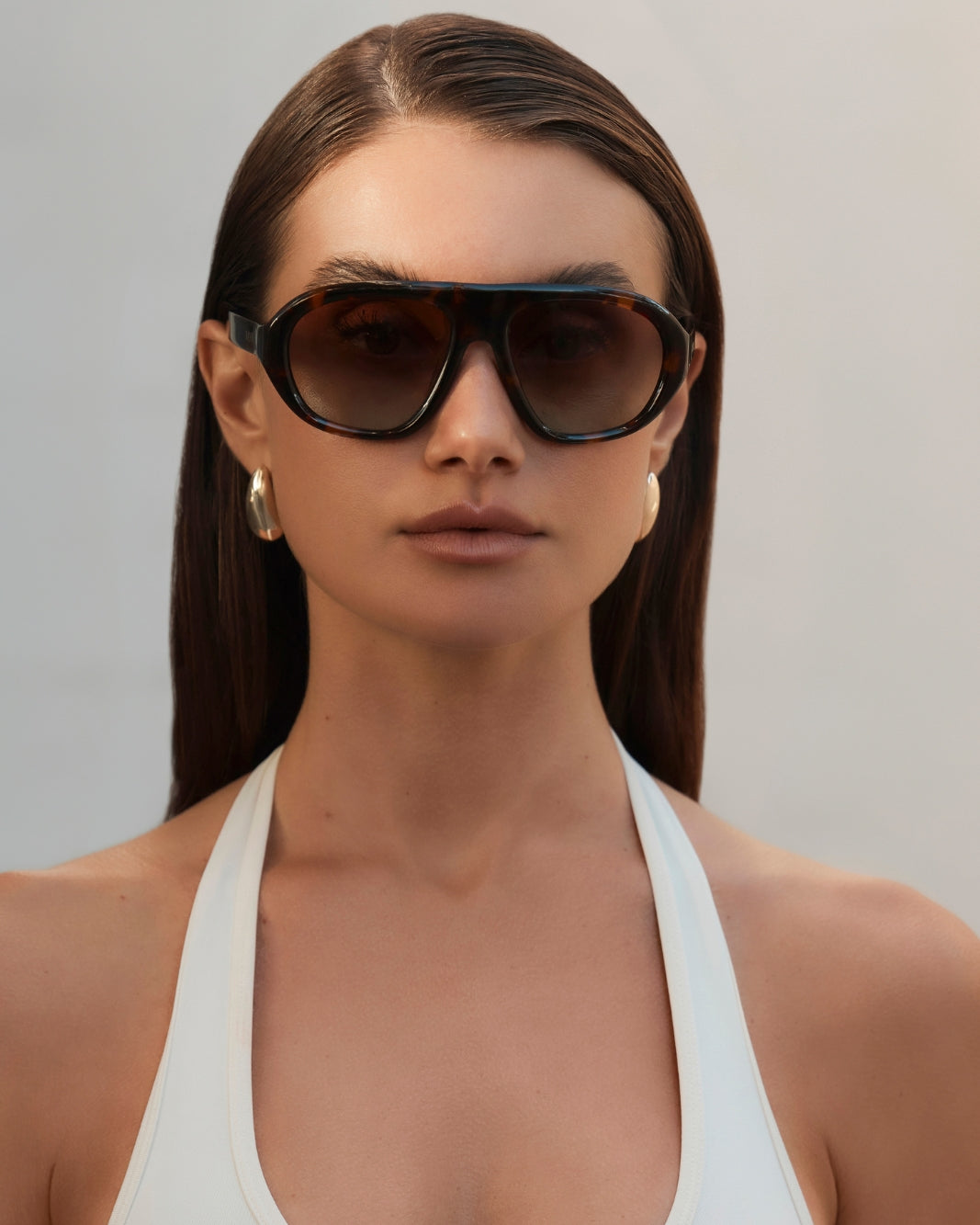THE SHERRY - HAVANA TORT-AMBER FADE-SUNGLASSES-BANBE-Billini