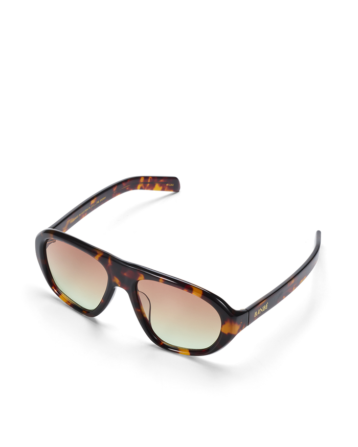 THE SHERRY - HAVANA TORT-AMBER FADE-SUNGLASSES-BANBE-Billini