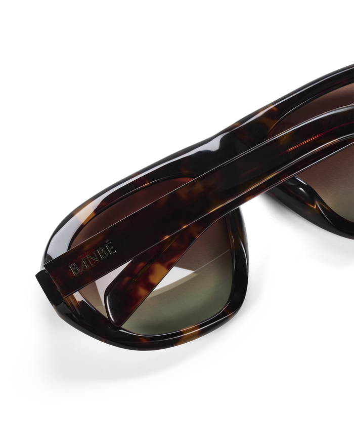 THE SHERRY - HAVANA TORT-AMBER FADE-SUNGLASSES-BANBE-Billini