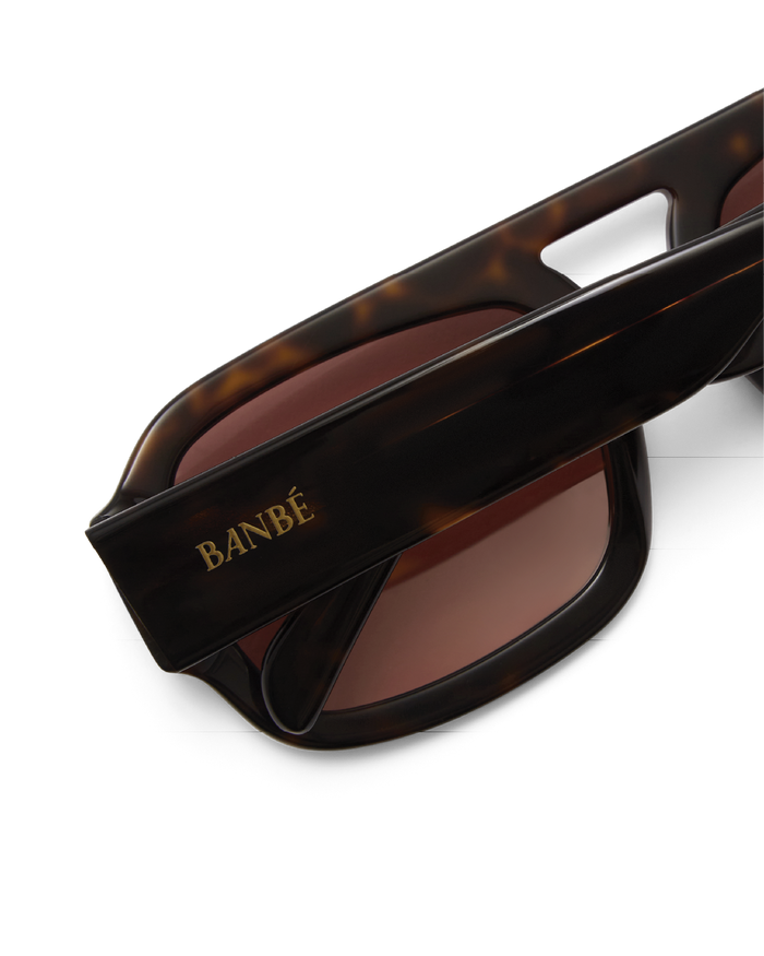 THE SUKI - DARK HAVANA TORT-MELON-SUNGLASSES-BANBE-Billini