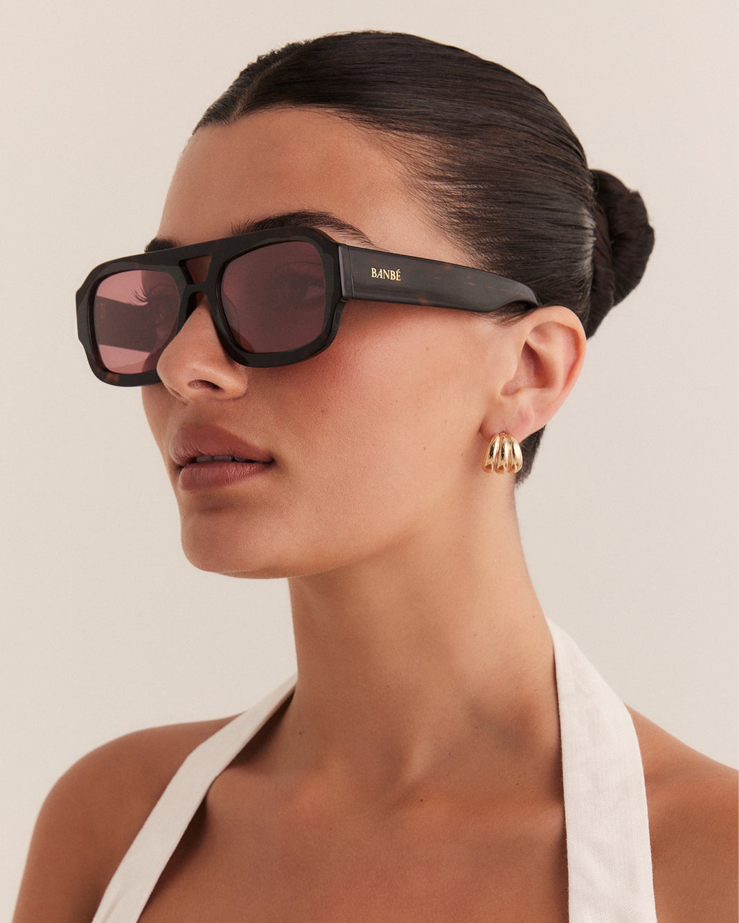 THE SUKI - DARK HAVANA TORT-MELON-SUNGLASSES-BANBE-Billini