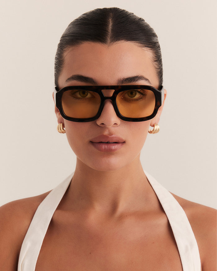 THE SUKI - DARK HAVANA TORT-YELLOW-SUNGLASSES-BANBE-Billini