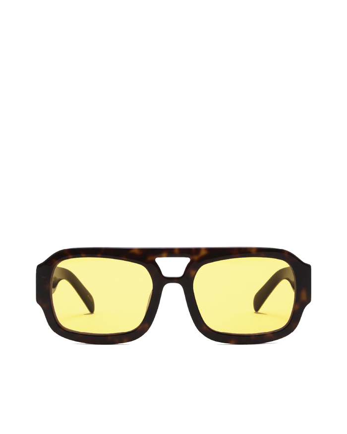 THE SUKI - DARK HAVANA TORT-YELLOW-SUNGLASSES-BANBE-Billini