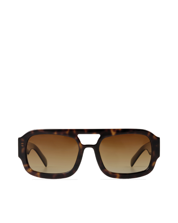THE SUKI - DARK HAVANA TORT-CHOC FADE-SUNGLASSES-BANBE-Billini