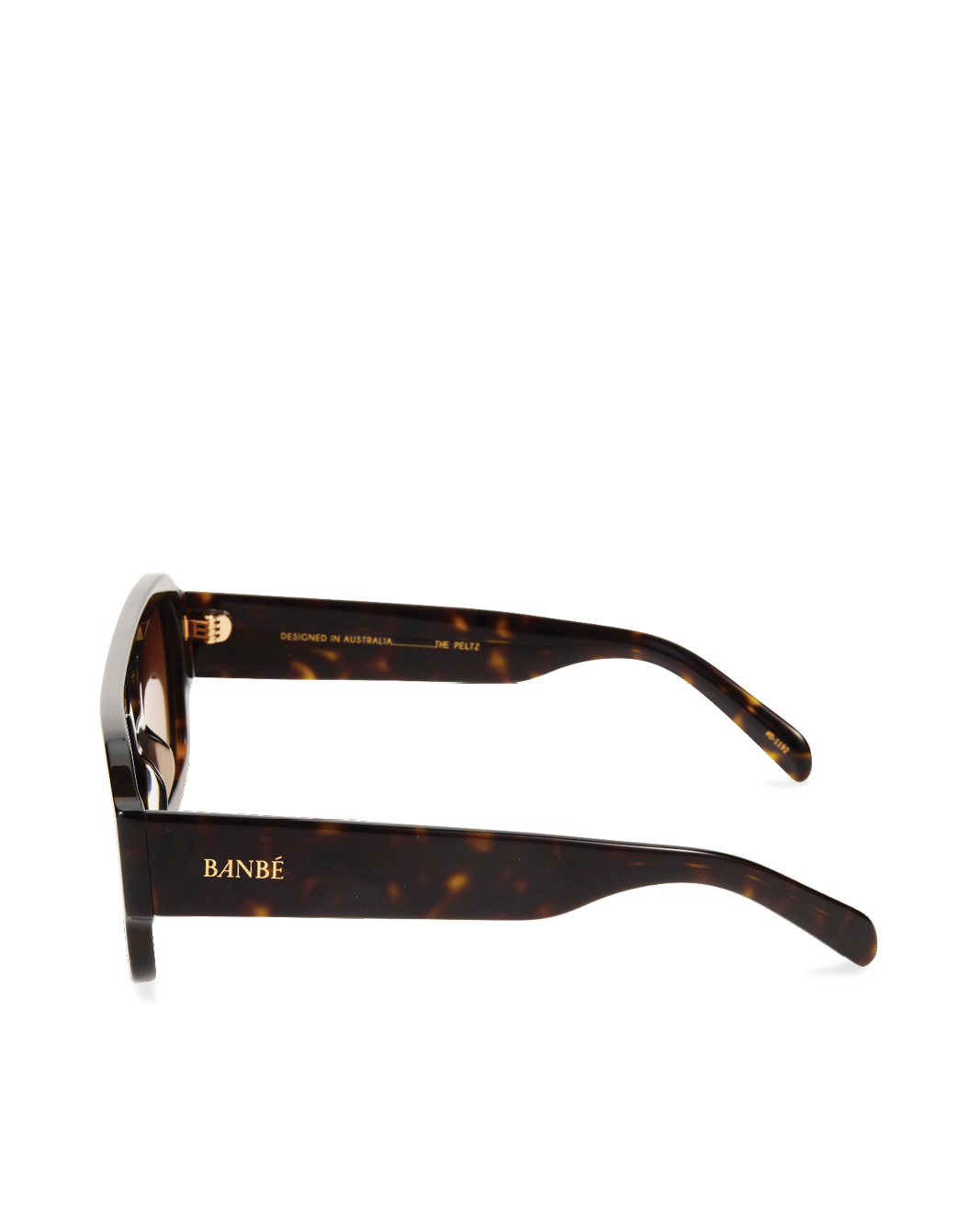 THE SUKI - DARK HAVANA TORT-CHOC FADE-SUNGLASSES-BANBE-Billini
