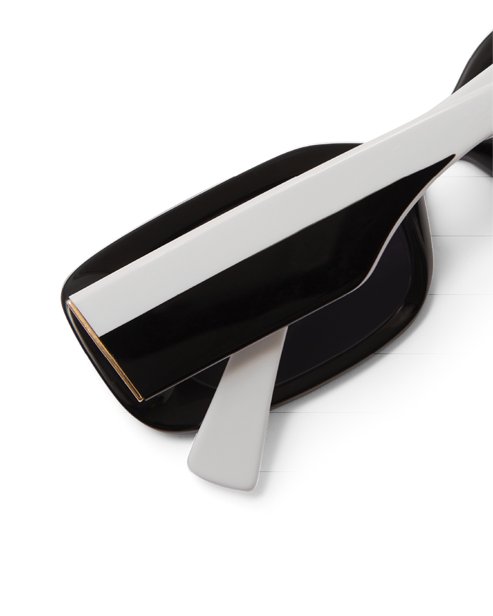 THE TASH - BLACK-WHITE-BLACK-SUNGLASSES-BANBE-Billini