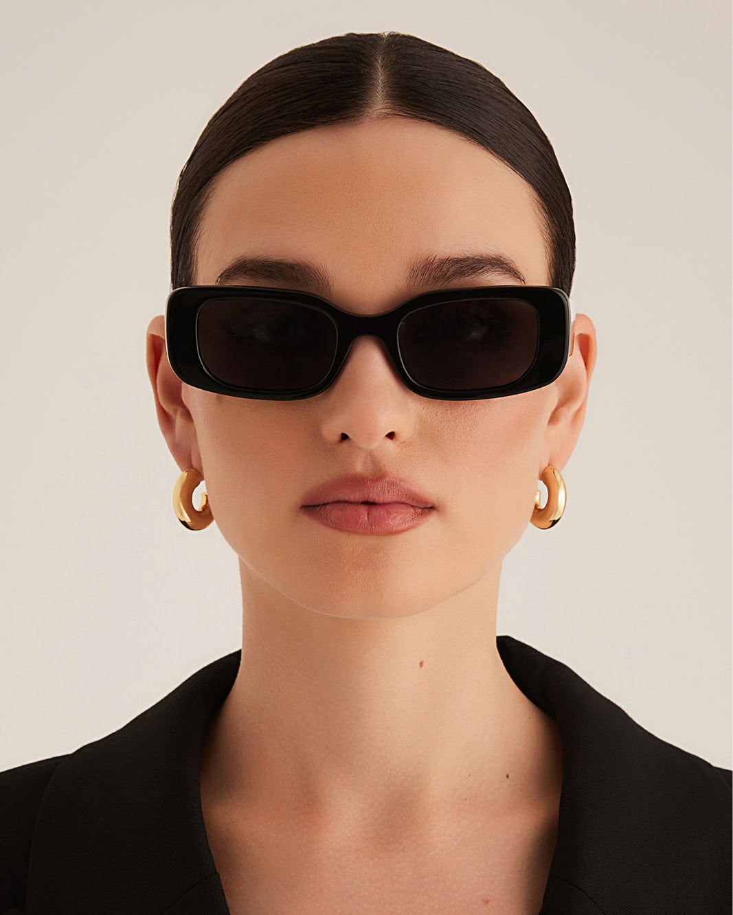 THE TASH - BLACK-WHITE-BLACK-SUNGLASSES-BANBE-Billini