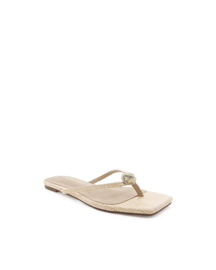 THORA - NATURAL RAFFIA-Sandals-Billini-Billini