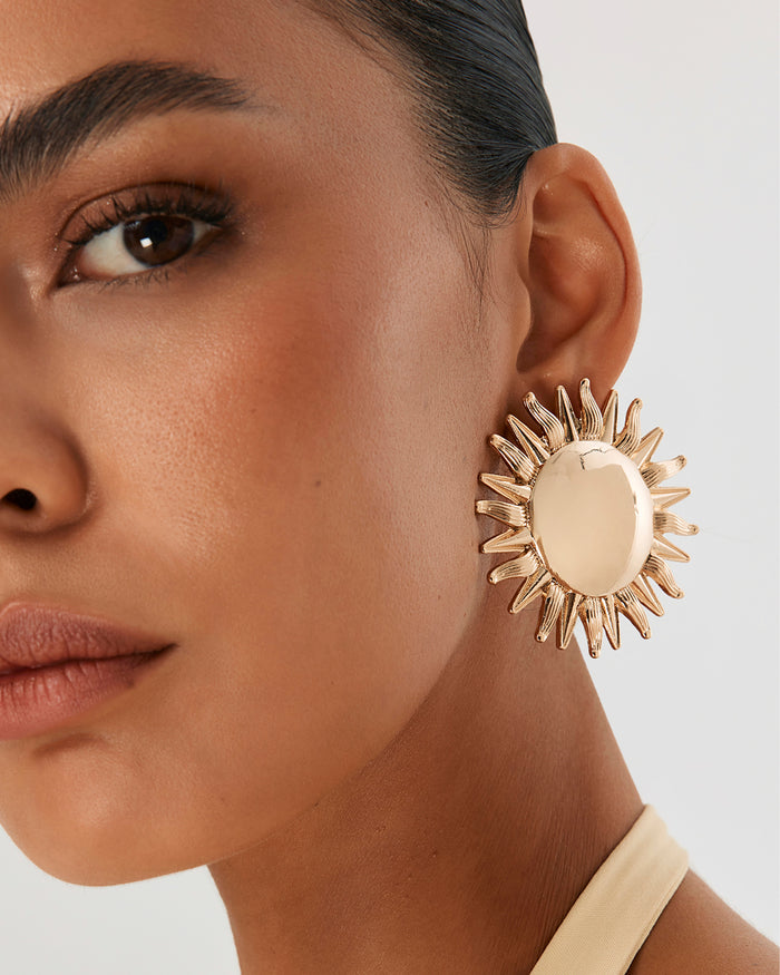 TILLY EARRINGS - GOLD-JEWELLERY-Billini-Billini