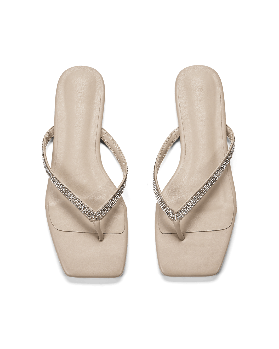 TITUS - NUDE-DIAMANTE-Sandals-Billini-Billini