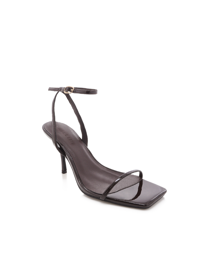 TONYA - DARK CACAO PATENT-Heels-Billini-Billini