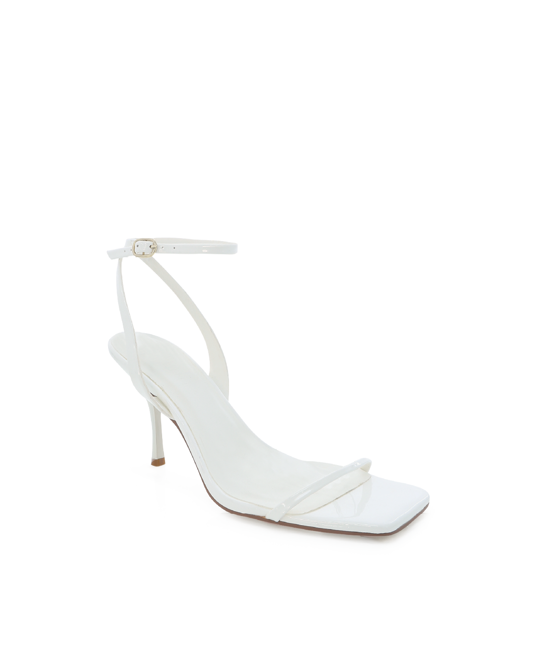 TONYA - WHITE PATENT-Heels-Billini-Billini