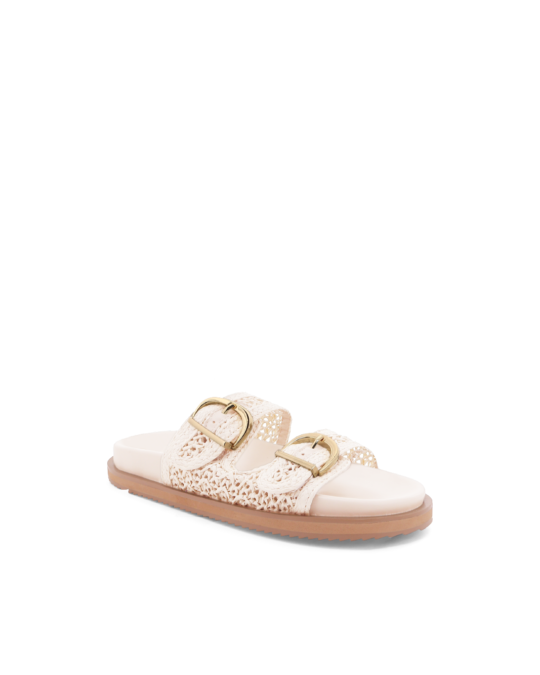 TOPANGA - CREAM RAFFIA-Sandals-Billini-Billini