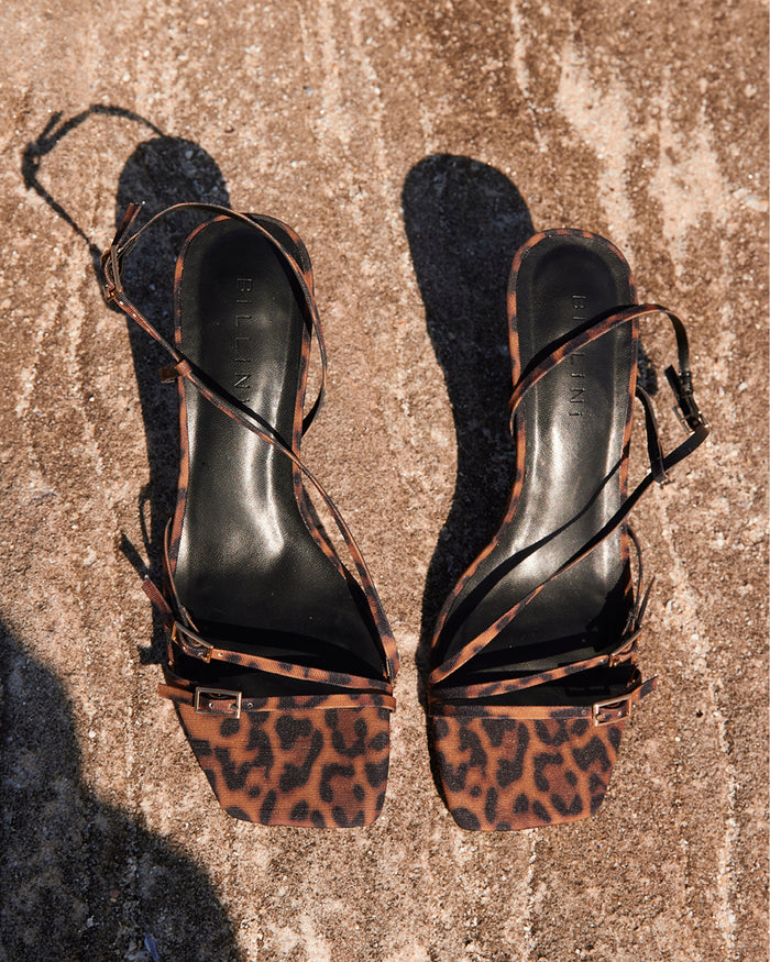 TOSHIE LEOPARD Heels Billini