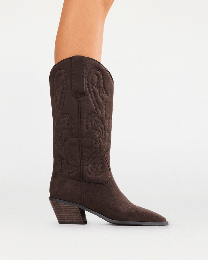 TOWNES - DARK CACAO SUEDE-Boots-Billini-Billini