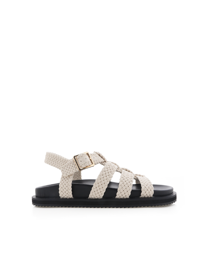TOYKA - IVORY-BLACK-Sandals-Billini-Billini