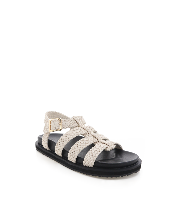 TOYKA - IVORY-BLACK-Sandals-Billini-Billini