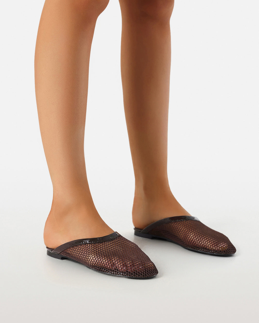 UILA - CHOCOLATE MESH-Flats-Billini-Billini