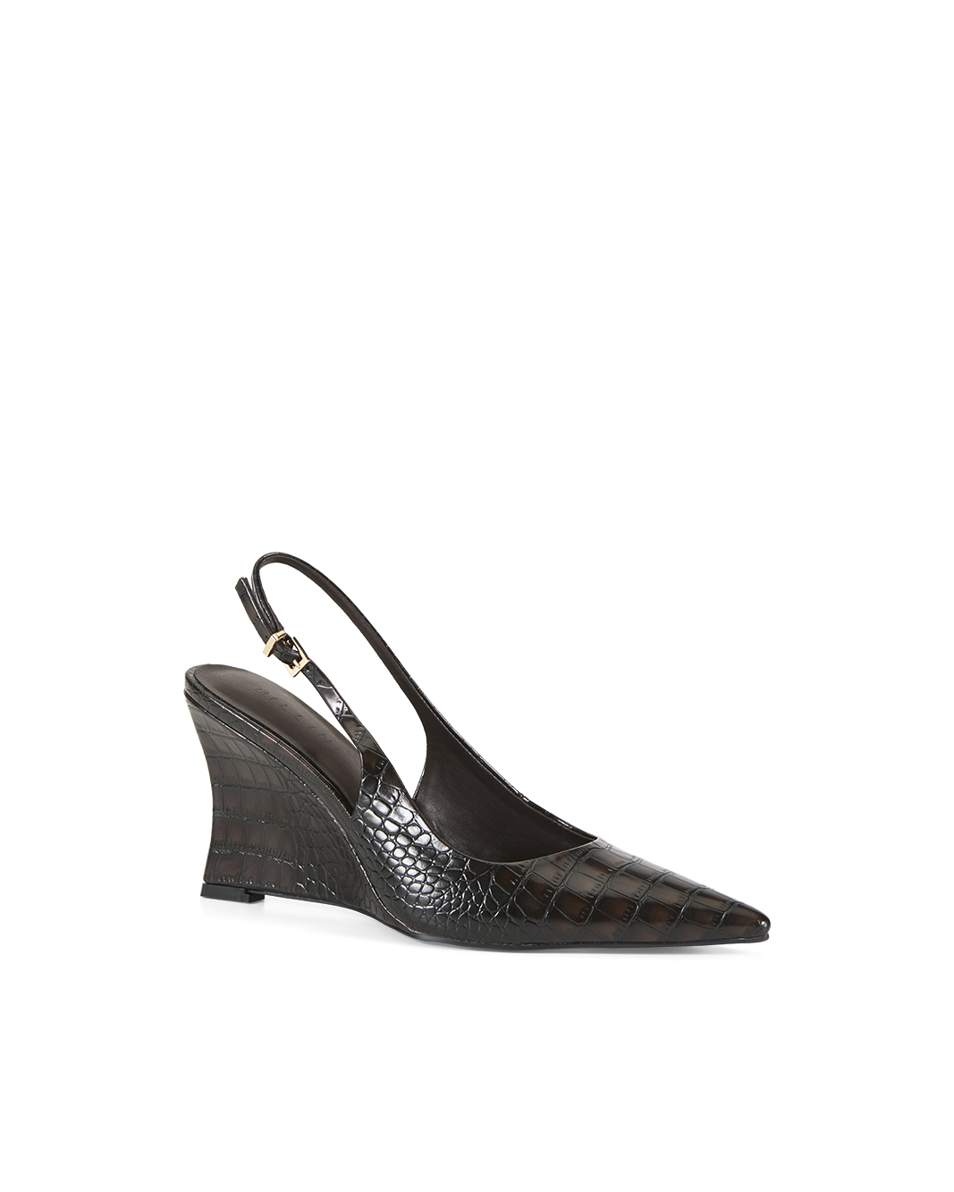 ULLRICH - DARK CACAO CROC-Wedges-Billini-Billini