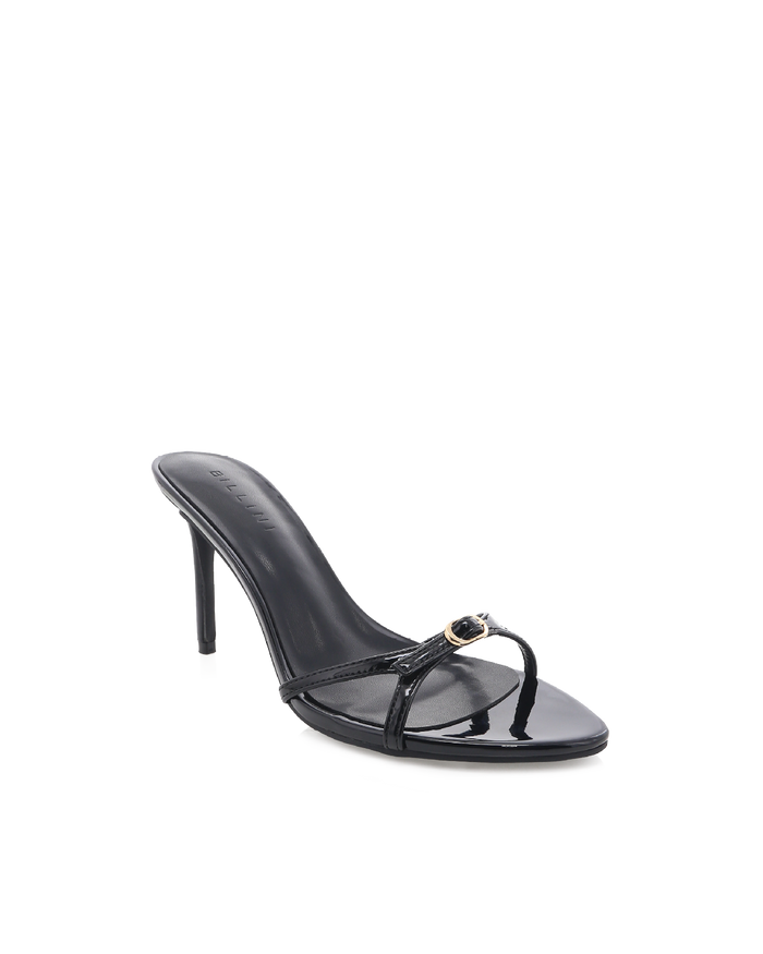 UMAY - BLACK PATENT-Heels-Billini-Billini