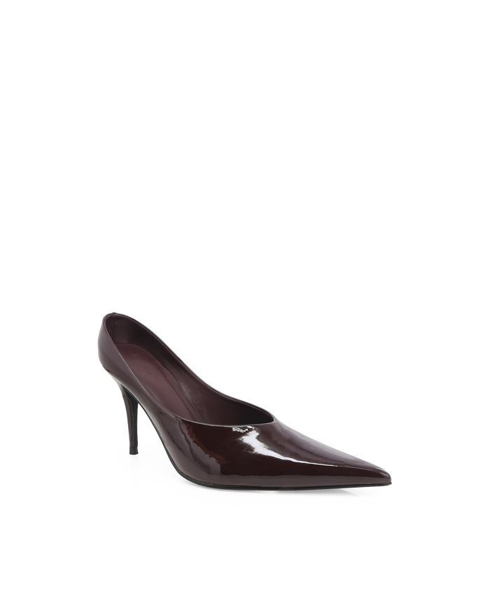 UNITA - DEEP BURGUNDY PATENT-PUMPS-Billini-Billini