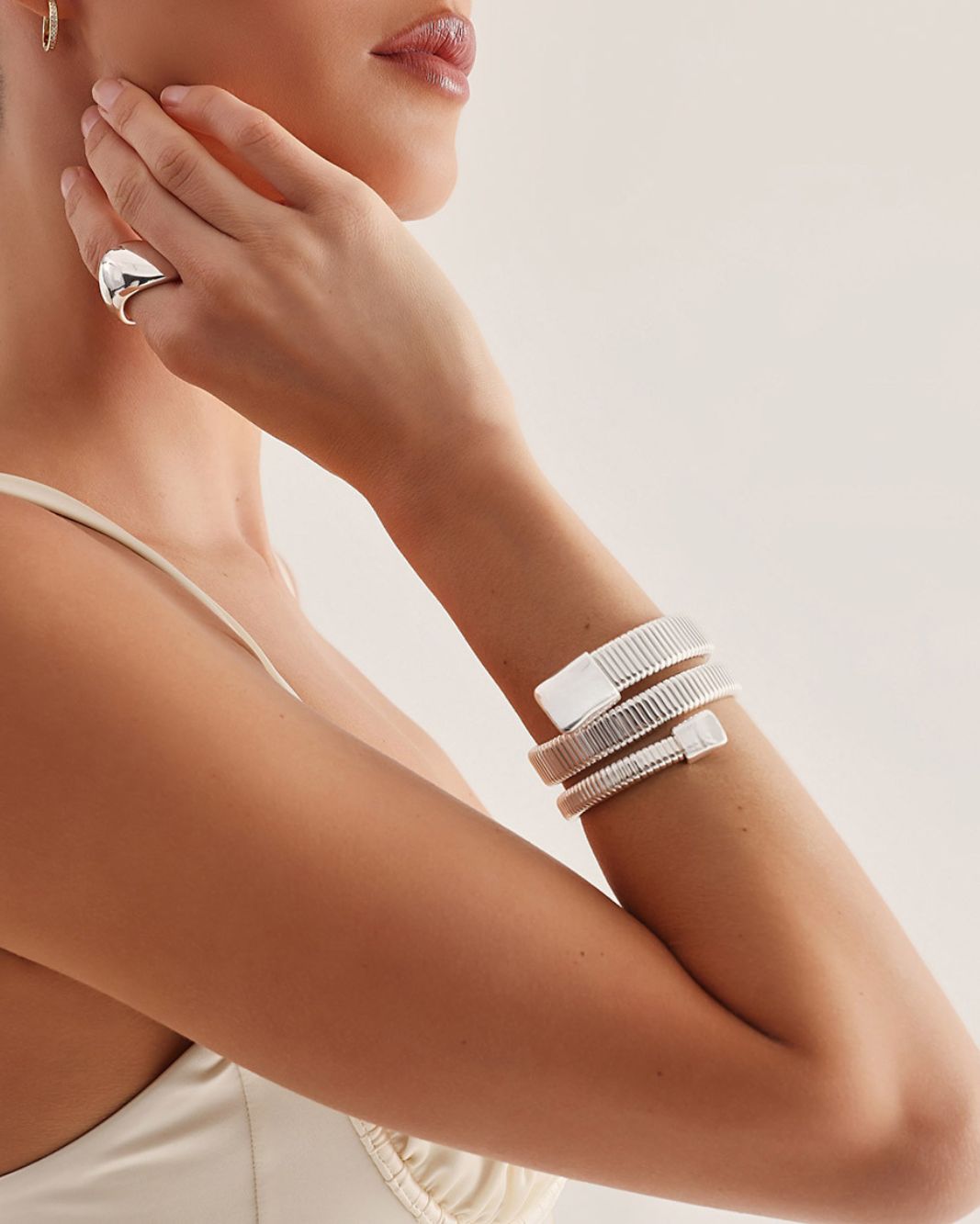 CHARLES BANGLE - SILVER-JEWELLERY-Billini-Billini