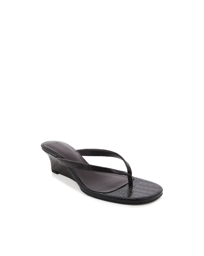 VAILA - DARK CACAO CROC-Wedges-Billini-Billini