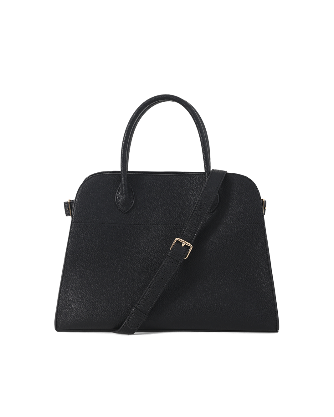 VALLEY HANDLE BAG - BLACK PEBBLE-Handbags-Billini-Billini