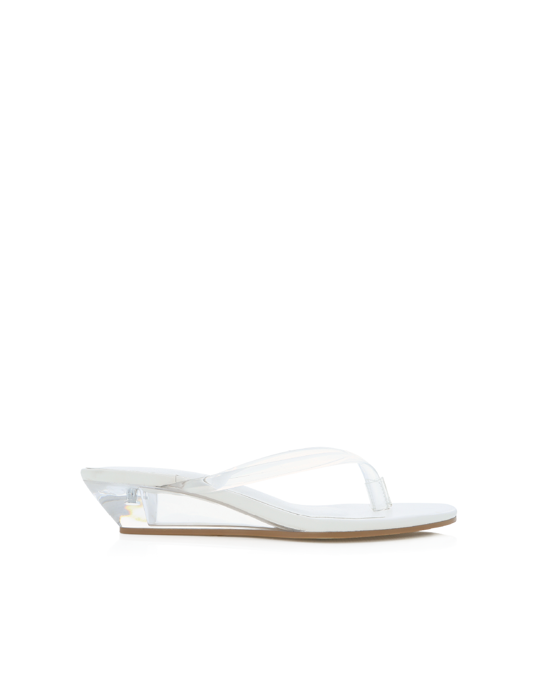 VANJA - CLEAR-WHITE-Wedges-Billini-Billini