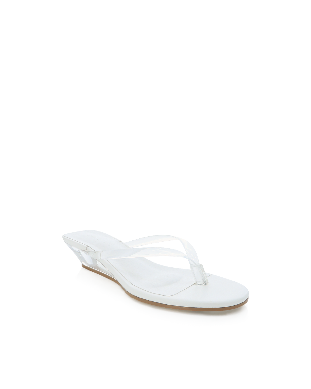 VANJA - CLEAR-WHITE-Wedges-Billini-Billini