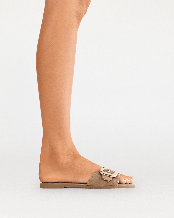 VASILI - STONE SUEDE-Sandals-Billini-Billini