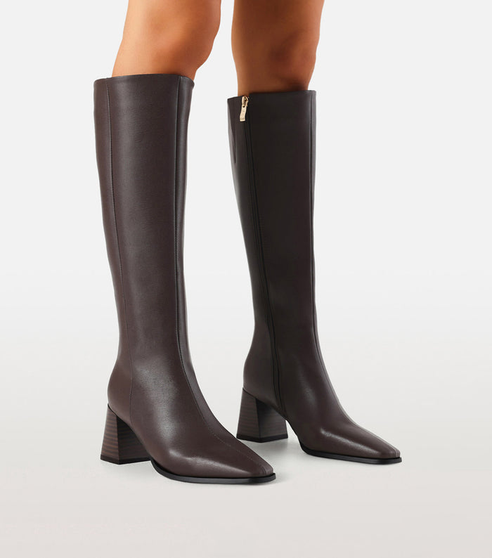 VERNETA - CHOCOLATE-Boots-Billini-Billini